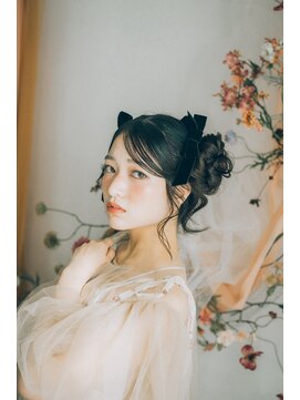 ヘアメイクアンドセットサロン リッコ(Hair make&set salon Ricco) 周りからも褒められるかわいいツインスタイル♪梅田ヘアセット