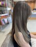 今注目のファイバープレックス使用☆脱白髪染め(ハイライト&カラー) ￥15000