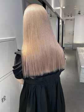 ゲーム 原宿店(GAME) ベージュ/ダブルカラー/ケアブリーチ/髪質改善/原宿