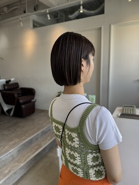 ロカ 表参道(loka) ミニボブ/ハイライト[表参道/ブリーチ/ハイライト]Mai