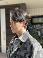 サロン ハナノ(Salon Hanano) ショートウルフ20代30代前髪なし明るめオリーブベージュパーマ
