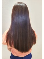 松本平太郎美容室 国立店 スーパーロングストレート×縮毛矯正×イノア/30代40代50代60代