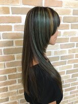 セットアップ 倉敷美和店(SET-UP) ロングレイヤー/くびれロング/バレイヤージュカラー/艶髪/透明感