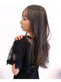 ナチュラルレイヤー×グレージュ