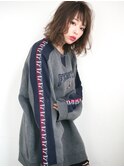 切りっぱなしSバング×レトロカール☆甘辛MIXミディ