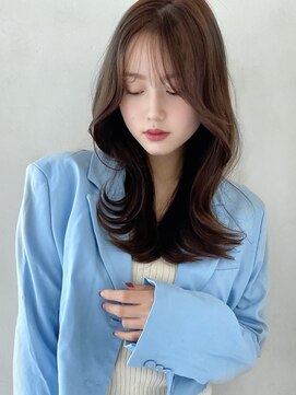 エインアンリー 明治神宮前(AIN.ANLY.) イメチェン/ハッシュカット/フルバング/似合わせカット/韓国ヘア