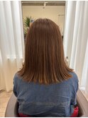 ベージュミディアムスタイル