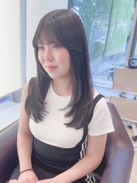 ファースト 仙台店(first) 美白効果シルバーグレー×ローレイヤーカット