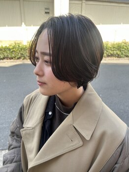 高い技術力でひとりひとりの髪質や頭の形に合わせてデザインカット♪お客様の「なりたい」を叶えます！