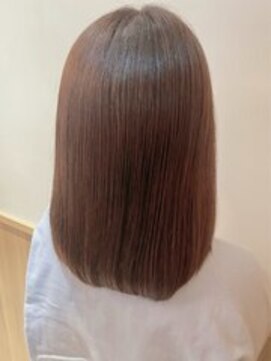 ユキオグループ グラン(yg GRAN) 黒髪縮毛矯正◎小顔見せサラ艶ストレートロング