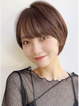 セイドット オモテサンドウ(Say. omotesando) Say.ショートボブレイヤーショート大人ショートオリーブグレー