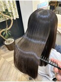 髪質改善ストレート