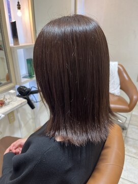 ヘアースペースブルーム リアン 岡町店(HAIR SPACE BLOOM Lien) 岡町/オリーブベージュカラー