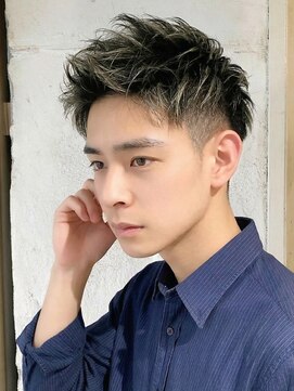 エノア 東京(ENORE) メンズ/ブリーチ/ダブルカラー/ハイライト/バレイヤージュ