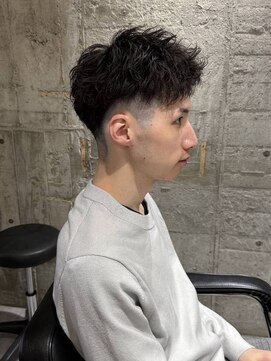 ニアウ 太田店(Niau) MEN’S/リバースセンターパート/ニュアンスパーマ/太田