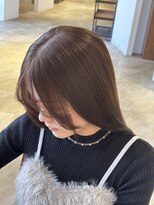 サラビューティーサイト 志免店(SARA Beauty Sight)&nbsp;【Haru】黒髪卒業/チョコレートブラウン/ブリーチなしカラー