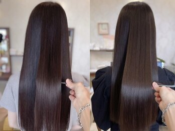 ヘアメイク ミチ 富田店(HAIRMAKE MICHI)の写真/カミカリスマ2026受賞系列の実力派サロン*リピーター続出の『髪質改善トリートメントemocio』で美髪へ導く