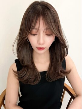 ルアナ バイ ジルブラン(LUANA by JIL BLAN) ハイライトバレイヤージュダブルカラーケアブリーチ20代30代