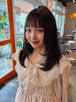 ファンファンバイルー 岐阜(fan fun by Rooo)&nbsp;レイヤーカット透明感カラー