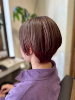 ヘアリゾート粋 ティガ 池袋店(tiga)&nbsp;インナーカラー/丸みショート/髪質改善