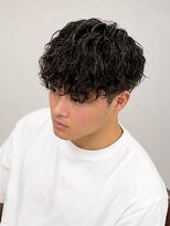 オブジェ ナチュレ(OBJE’T nature) メンズカット/波巻きニュアンスパーマ/ショート
