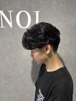 ノイ(NOI)&nbsp;フェザーパーマニュアンスパーマメンズカットメンズパーマ札幌