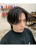 【男性人気NO1！】　カット＋韓国風トレンドパーマ　　￥11.000→10.000
