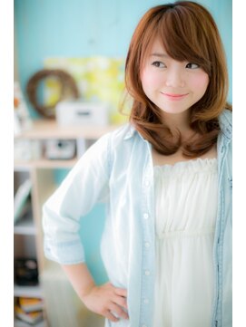 ミック ヘアアンドビューティー 大山店(miq  Hair&Beauty) ラフなカールで♪抜け感ガーリー