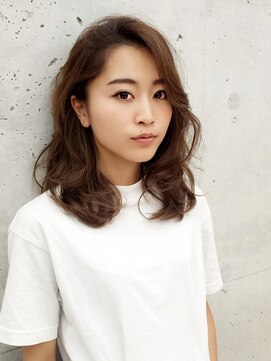 アフロート ギンザ(AFLOAT GINZA) 30、40、50代 かきあげバングヘア