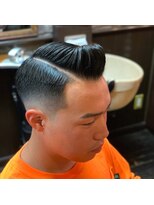 ヘアー カスタム スタジオ カルチャー(HAIR KUSTOM STUDIO KULTURE)&nbsp;fade  side part