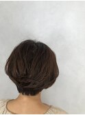 フォギーベージュハンサムショート