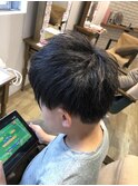 お子様ツーブロックヘア