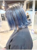 アイスブルーグラデーション