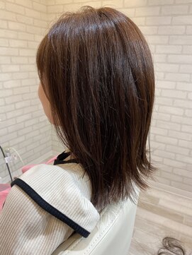 マーリャヘアー(mallia hair) くびれ外ハネミディアム☆彡