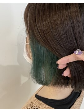 アライブ ハラジュク(ALIVE harajuku) ALIVE原宿インナーイヤリングカラーInstagram→@alive_eeerika