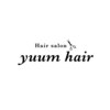 ユームヘアー(yuum hair)のお店ロゴ