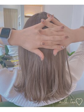 ハニーヘアー(HONEY HAIR) ミルクティーベージュ