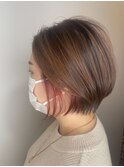 [IDEA菊地]ショートスタイル×イヤリングカラー×20.30代