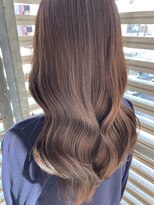 大人かわいいコテ巻き＊ショコラベージュ19 ZinaCENTRAL