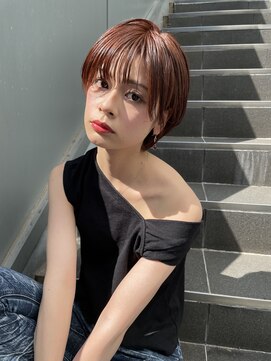 ヌード(NUDE) 「NUDE」# ピンク10代20代30代メンズライクショート大人ショート