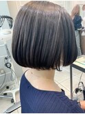 ミニボブ グレージュ