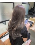 【梅田】ブリーチ1回ありのグレーラベンダー