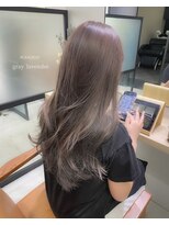 ミリー 梅田店(milly)&nbsp;【梅田】ブリーチ1回ありのグレーラベンダー