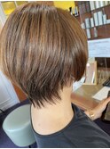 丸みショート