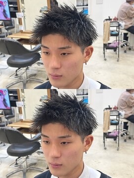 レジット メンズ ヘアサロン(LEGIT MEN's HAIR SALON) アップバングショート