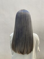 シアン(CYAN)&nbsp;#グレージュ#透け感カラー#ブリーチオンカラー