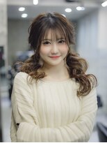 スラップス(SLAPS.)&nbsp;ヘア　セット　アレンジ　ツインテール　ゆるふわ　大野城美容室