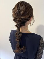 テラス ヘアアンドボタニカル(terrace)&nbsp;＊お客様style＊ヘアアレンジ/結婚式/女子会