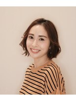 アンベリールフルー(EMBELLIR fleur)&nbsp;ボブパーマスタイル