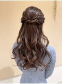 ＊韓国風ハーフアップアレンジ＊(ヘアセット/ヘアアレンジ)
